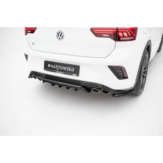Central Rear Splitter (with vertical bars) Volkswagen T-Roc R Mk1