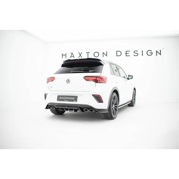 Central Rear Splitter (with vertical bars) Volkswagen T-Roc R Mk1