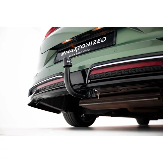Rear Splitter (with vertical bars) Kia Proceed GT-Line Mk1 Facelift