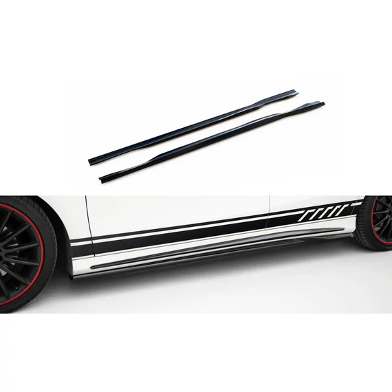 Side Skirts Diffusers Mercedes-Benz CLA AMG-Line C117