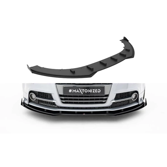 Street Pro Első Splitter + Flaps Audi TT S / TT S-Line 8J Facelift