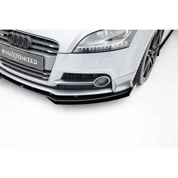 Street Pro Első Splitter + Flaps Audi TT S / TT S-Line 8J Facelift