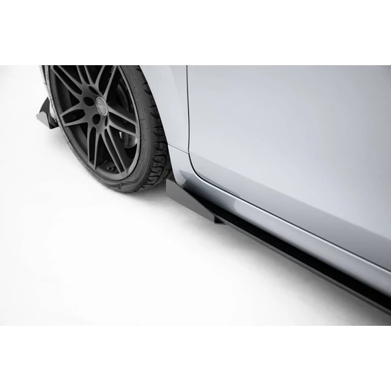 Street Pro Side Skirts Diffusers + Flaps Audi TT S / TT S-Line 8J Facelift