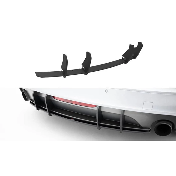 Street Pro Rear Diffuser Audi TT S-Line 8J Facelift