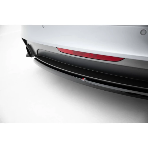 Central Rear Splitter for Audi TT S-Line 8J Facelift