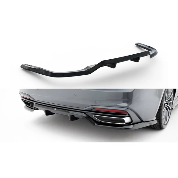 Rear Splitter (with vertical bars) Audi A5 F5 Facelift