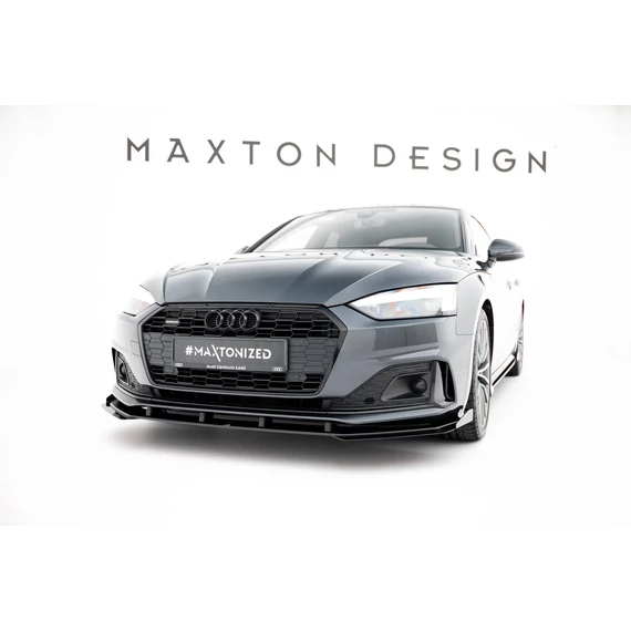 Street Pro Első Splitter + Flaps Audi A5 F5 Facelift