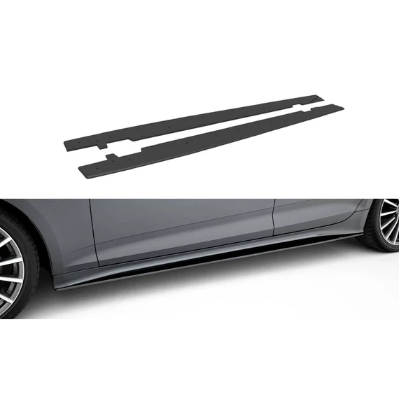 Street Pro Side Skirts Diffusers Audi A5 Sportback F5 Facelift