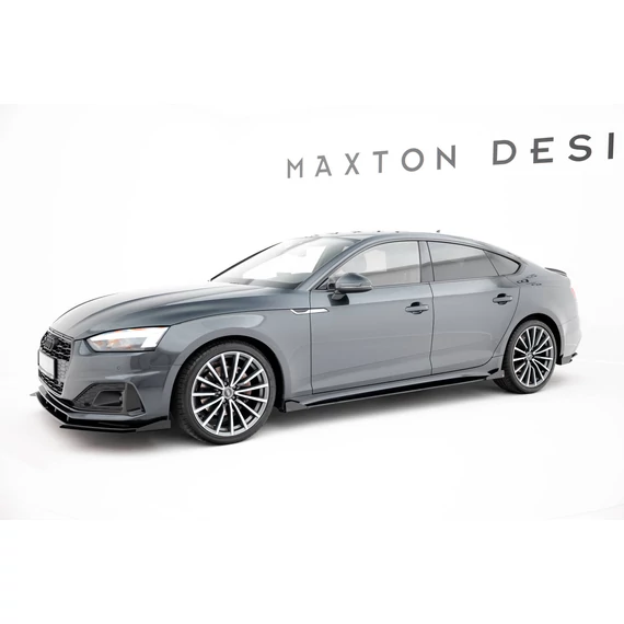 Street Pro Side Skirts Diffusers + Flaps Audi A5 Sportback F5 Facelift