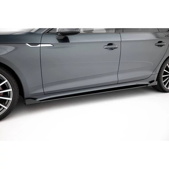 Street Pro Side Skirts Diffusers + Flaps Audi A5 Sportback F5 Facelift