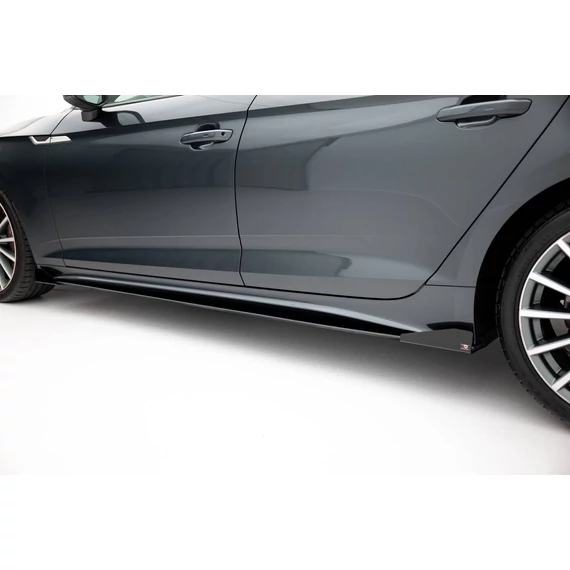 Street Pro Side Skirts Diffusers + Flaps Audi A5 Sportback F5 Facelift