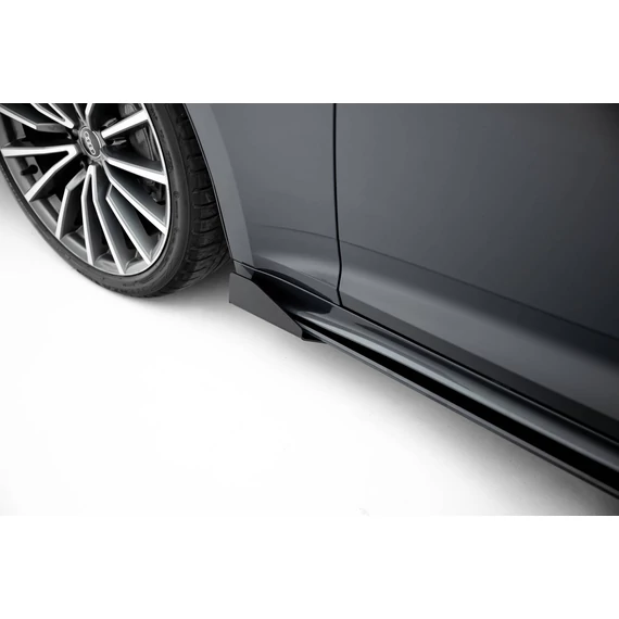 Street Pro Side Skirts Diffusers + Flaps Audi A5 Sportback F5 Facelift