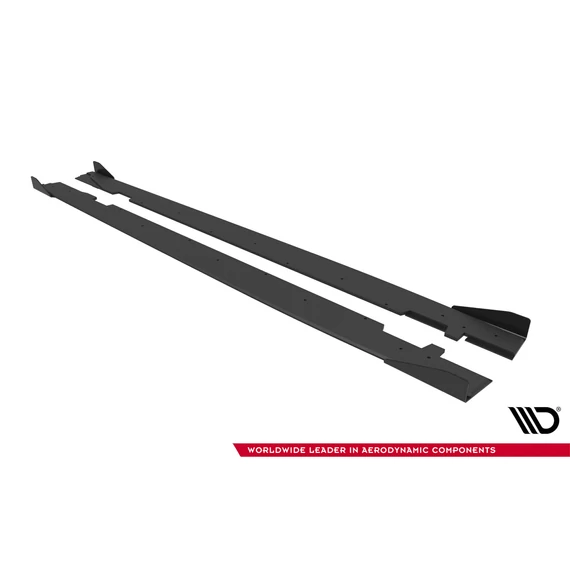 Street Pro Side Skirts Diffusers + Flaps Audi A5 Sportback F5 Facelift