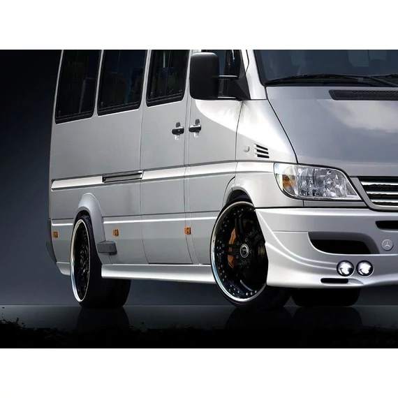Oldalsó szoknyák Diffúzorok Mercedes Sprinter I FL / Volkswagen LT 96-06  THIS Oldalsó szoknyák Diffúzorok FITS TWIN WHEELS VERSION.