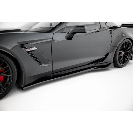 Side Skirts Diffusers Chevrolet Corvette Z06 C7