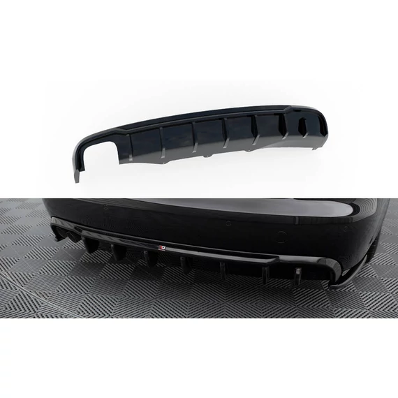 Hátsó Diffúzorok Audi A4 B8 (Single side dual exhaust version)