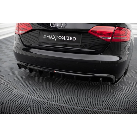 Hátsó Diffúzorok Audi A4 B8 (Single side dual exhaust version)