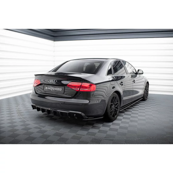 Hátsó Diffúzorok Audi A4 B8 (Single side dual exhaust version)