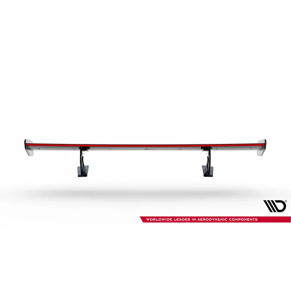 Carbon Spoiler With Internal Brackets Uprights V.2 + LED Porsche 718 Cayman 982c
