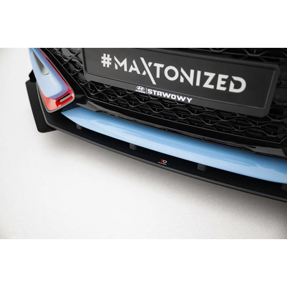 Street Pro Első Splitter + Flaps Hyundai Veloster N Mk2
