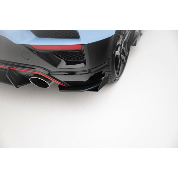 Street Pro Hátsó Oldalsó Splitter + Flaps Hyundai Veloster N Mk2