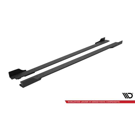 Street Pro Side Skirts Diffusers + Flaps Hyundai Veloster N Mk2