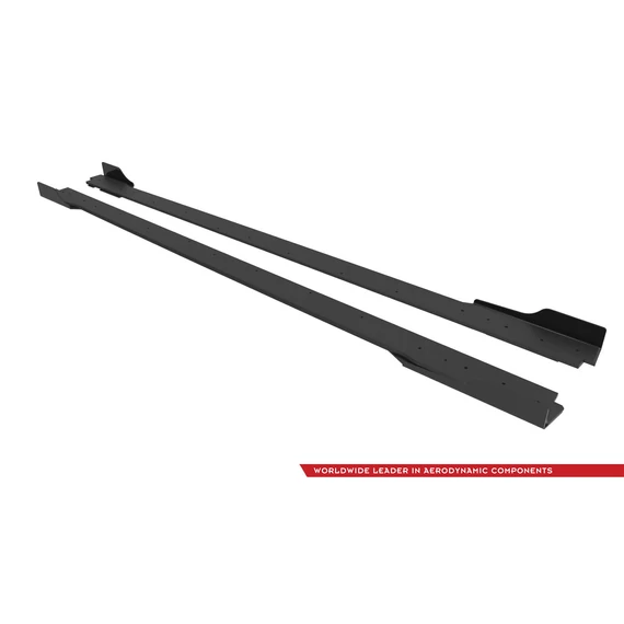 Street Pro Side Skirts Diffusers + Flaps Hyundai Veloster N Mk2