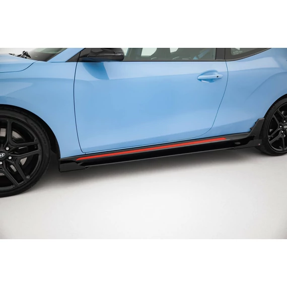 Street Pro Side Skirts Diffusers + Flaps Hyundai Veloster N Mk2