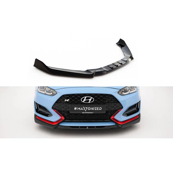 Első Splitter V.2 Hyundai Veloster N Mk2