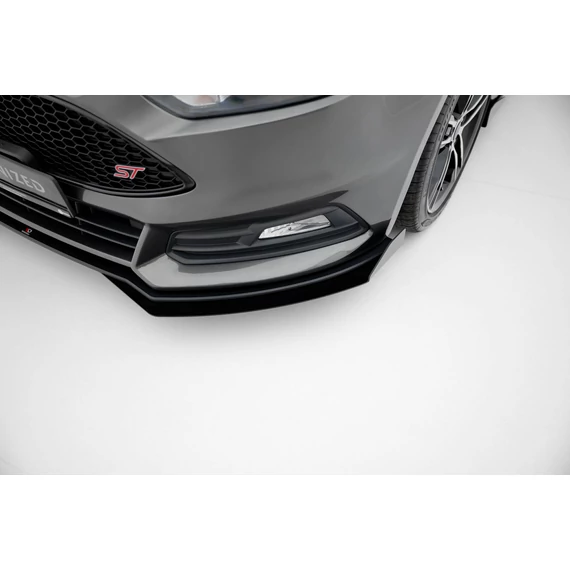 Street Pro Első Splitter + Flaps Ford Focus ST Mk3 Facelift