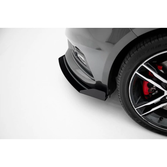 Street Pro Első Splitter + Flaps Ford Focus ST Mk3 Facelift