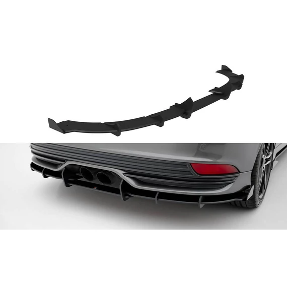 Street Pro Rear Diffuser + Flaps Ford Focus ST Mk3 Facelift
