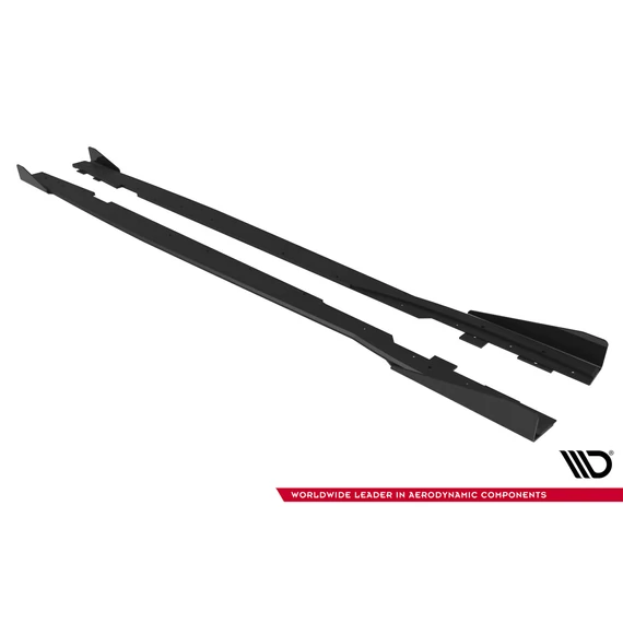 Street Pro Side Skirts Diffusers + Flaps Ford Focus ST Mk3 Facelift