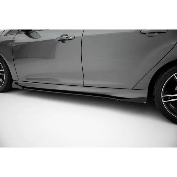 Street Pro Side Skirts Diffusers + Flaps Ford Focus ST Mk3 Facelift