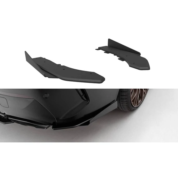 Street Pro Hátsó Oldalsó Splitter + Flaps BMW M440i  G22 / G23 / G22 Facelift / G23 Facelift