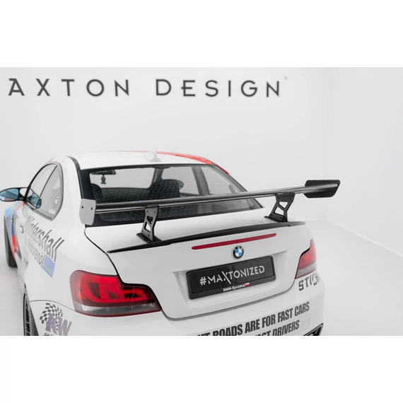 Carbon Spoiler With Internal Brackets Uprights V.2 BMW 1 M E82