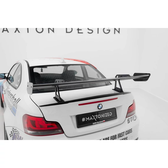 Carbon Spoiler With Upper Swan Mounting  BMW 1 M E82