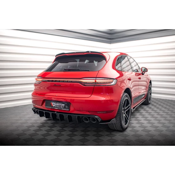 Hátsó Oldalsó Splitter V.2 Porsche Macan GTS / Sport Design Mk1 Facelift