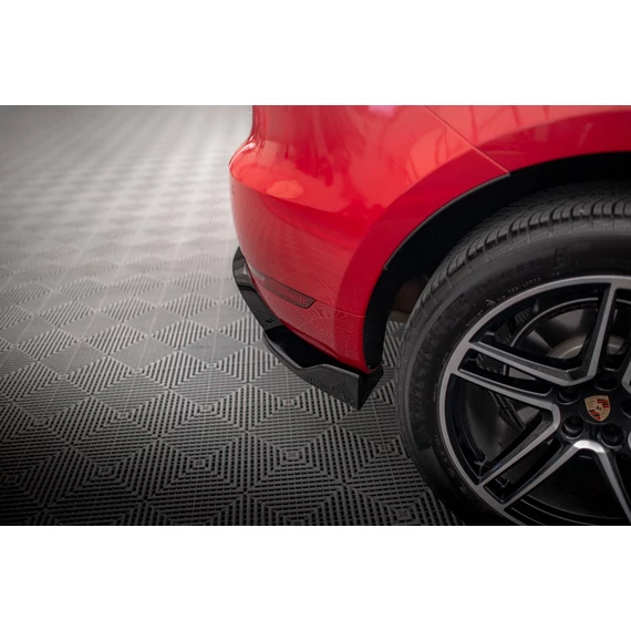 Hátsó Oldalsó Splitter V.2 Porsche Macan GTS / Sport Design Mk1 Facelift
