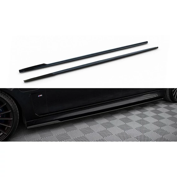 Side Skirts Diffusers V.2  for BMW 7 Long M-Pack G12