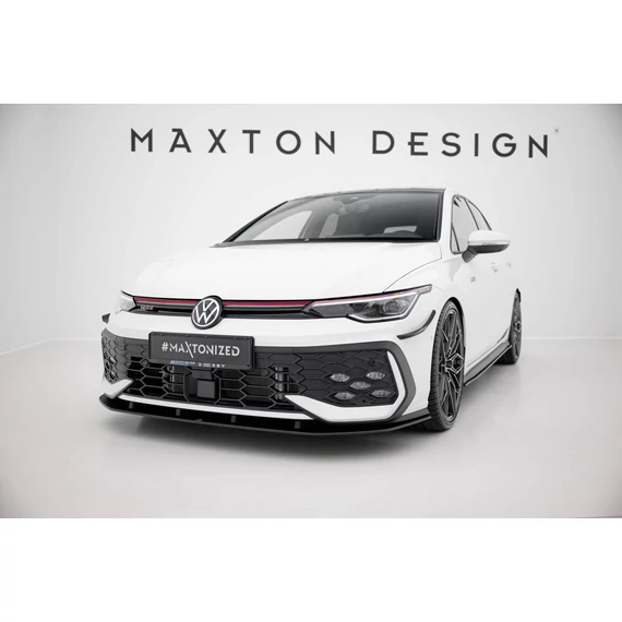 Street Pro Első Splitter Volkswagen Golf GTI / GTE / R-Line Mk8 Facelift