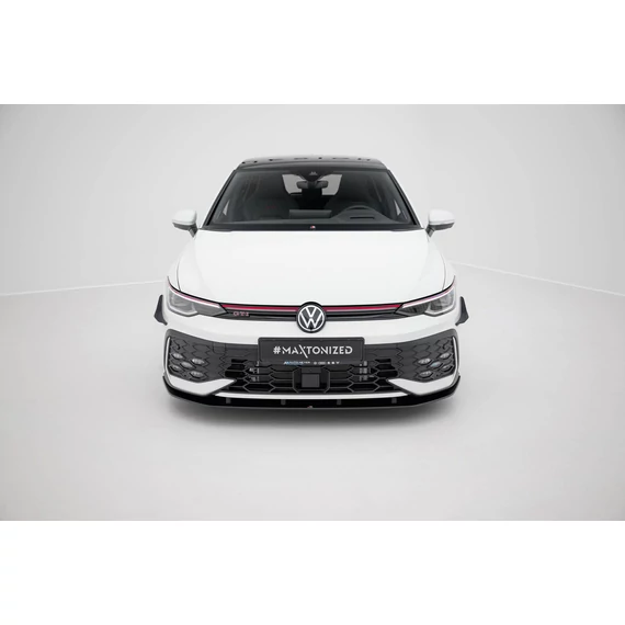 Street Pro Első Splitter Volkswagen Golf GTI / GTE / R-Line Mk8 Facelift