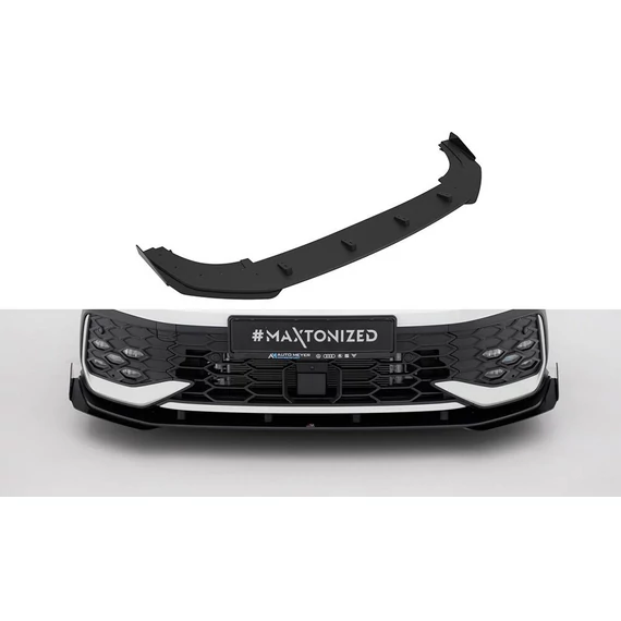 Street Pro Első Splitter + Flaps Volkswagen Golf GTI / GTE / R-Line Mk8 Facelift