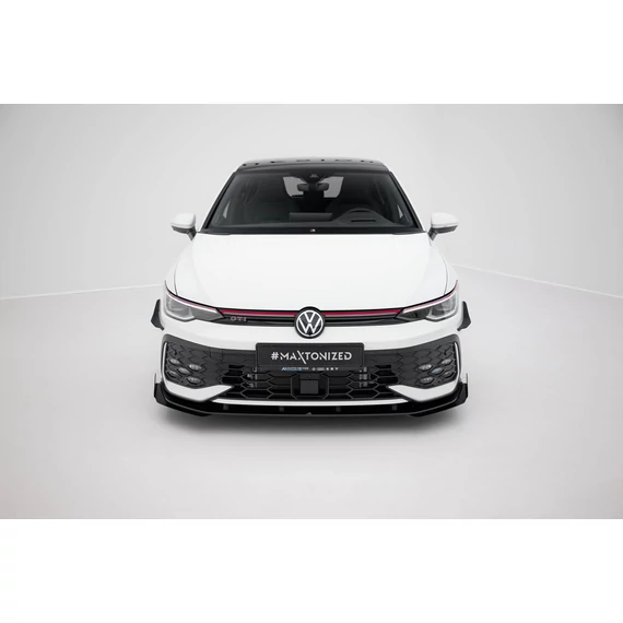 Street Pro Első Splitter + Flaps Volkswagen Golf GTI / GTE / R-Line Mk8 Facelift