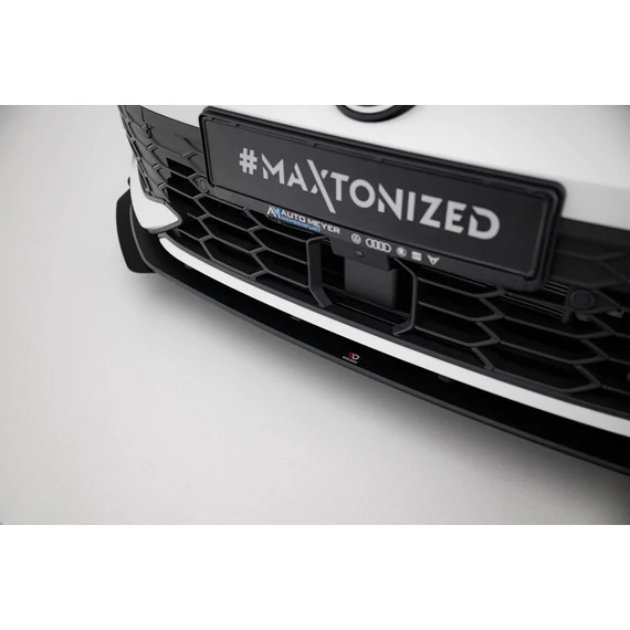 Street Pro Első Splitter + Flaps Volkswagen Golf GTI / GTE / R-Line Mk8 Facelift