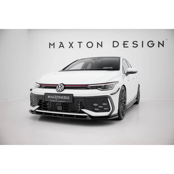 Első Splitter V.2 Volkswagen Golf GTI / GTE / R-Line Mk8 Facelift
