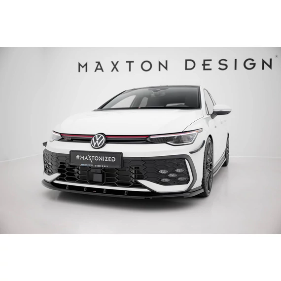 Első Splitter V.5 Volkswagen Golf GTI / GTE / R-Line Mk8 Facelift