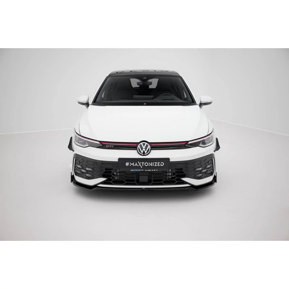 Első Splitter V.3 + Flaps Volkswagen Golf GTI / GTE / R-Line Mk8 Facelift