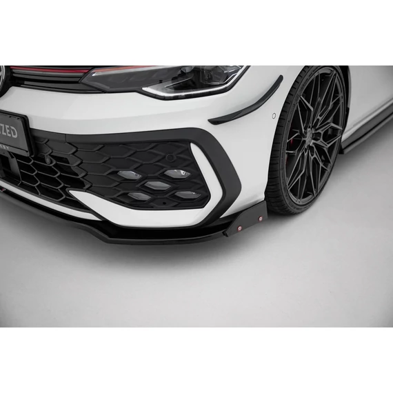 Első Splitter V.3 + Flaps Volkswagen Golf GTI / GTE / R-Line Mk8 Facelift