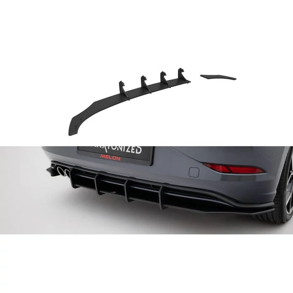 Street Pro Rear Diffuser Volkswagen Polo GTI Mk6 Facelift